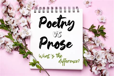 How is Poetry Different from Prose: A Delicate Dance between Forms