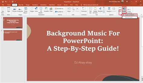 how to add background music to powerpoint and why it matters for presentations